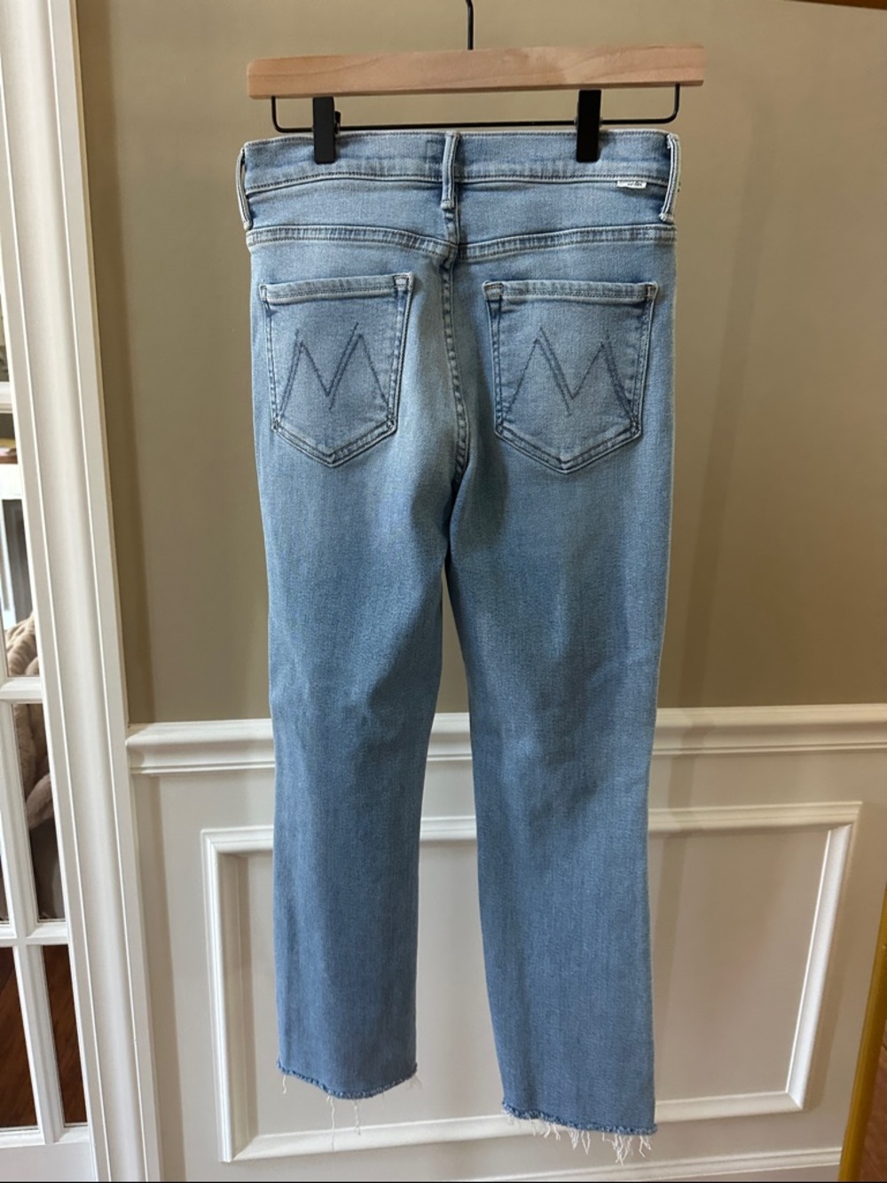MOTHER sz 27 Insider Crop Step Fray - Picture 4 of 5